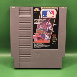 Major League Baseball (Nintendo Entertainment System, 1988) Tested and Working! - Picture 1 of 3
