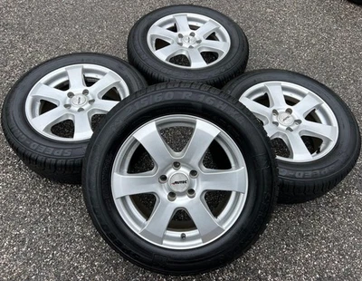 4 ALU 16" WINTERRÄDER PEUGEOT 508 607 215/60R16 99H SEMPERIT FREIHAUS - Bild 1 von 4