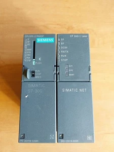 Siemens S7-300 CPU +CP 343-1 Lean - Bild 1 von 4