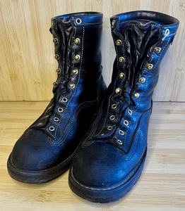 Botas Danner para Hombres 8.5 D 8" Super Rain Forest GTX 200G Gore-Tex Puntera de Seguridad Negra - Imagen 1 de 8