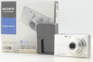 [Top MINT] SONY Cyber Shot DSC-W530 Silver 14.1MP Digital Camera 4x Zoom JAPAN - Picture 1 of 11