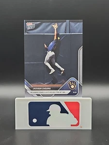 Jackson Chourio - 2025 MLB Topps NOW® - Card 759 HR Robbery  *IN HAND* - Picture 1 of 3