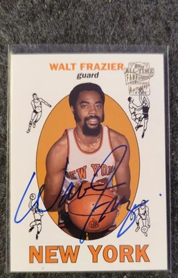 2005-06 Topps 1952 Style - Fan Favorites Autographs Walt Frazier #FFA-WFR (AU) - Image 1 of 2
