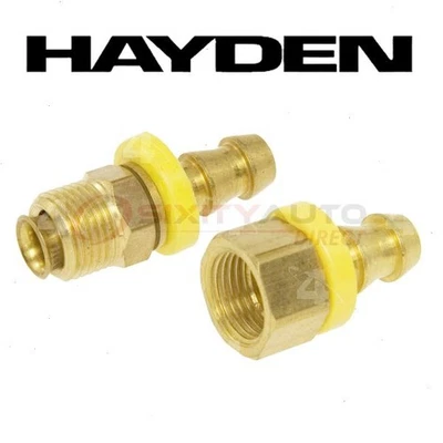 Hayden Oil Cooler Line Connector for 1997-2004 Chevrolet Cargo Van - pq - Imagem 1 de 4