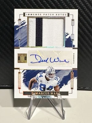 2024Panini Impeccable Demarcus Ware Огромная Нашивка Автомобили Золото /10🔥Ковбои - Изображение 1 из 2