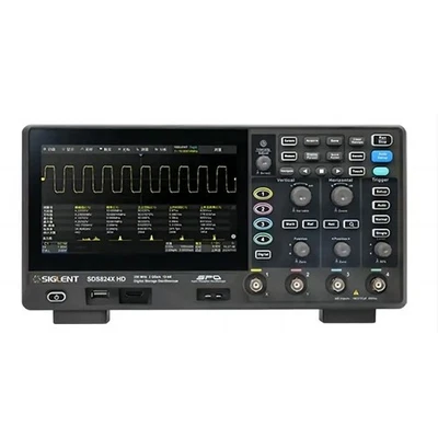 SDS824X HD 200MHz 4-Channel 12Bit 100Mpts 2GSa/s Sampling Digital Oscilloscope - Image 1 of 4