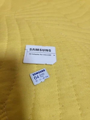 Samsung EVO PLUS MicroSDXC memory card 64GB UHS-I U1 Class 10 160MB/s - Image 1 of 2