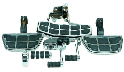 03 Harley Fat Boy Softail piso izquierdo y reposapiés pasajero izquierdo derecho 1360 Foto 1 de 4