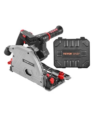 VEVOR Scie Circulaire à Rail sans Fil 139,7mm pour Bois Métal sans Batterie Rail - Photo 1/4