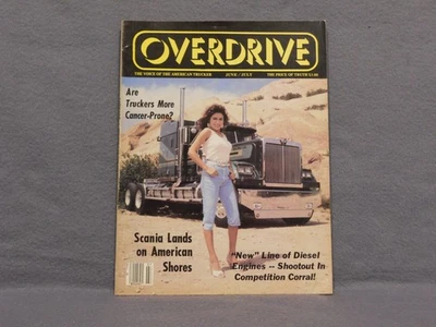 Vintage - JUNE/JULY  1985 - COVER STORY & More... OVERDRIVE Trucking Magazine ! - Image 1 of 4