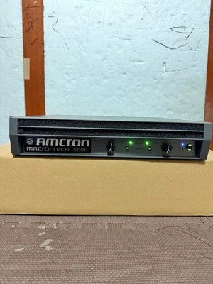 Amcron Macro-Tech 5000i Amplificatore di Potenza Indicatore LED Slim Design Used - Immagine 1 di 4
