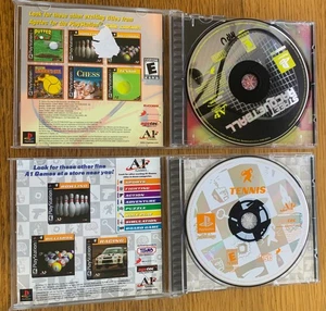 Street Racquetball und Tennis - 2x Playstation 1 PS1 Spiele - Bild 1 von 3
