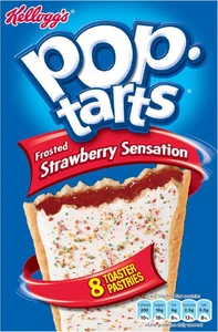 KELLOGGS POP TARTS STRAWBERRY 3 x 8 PACK - Picture 1 of 1