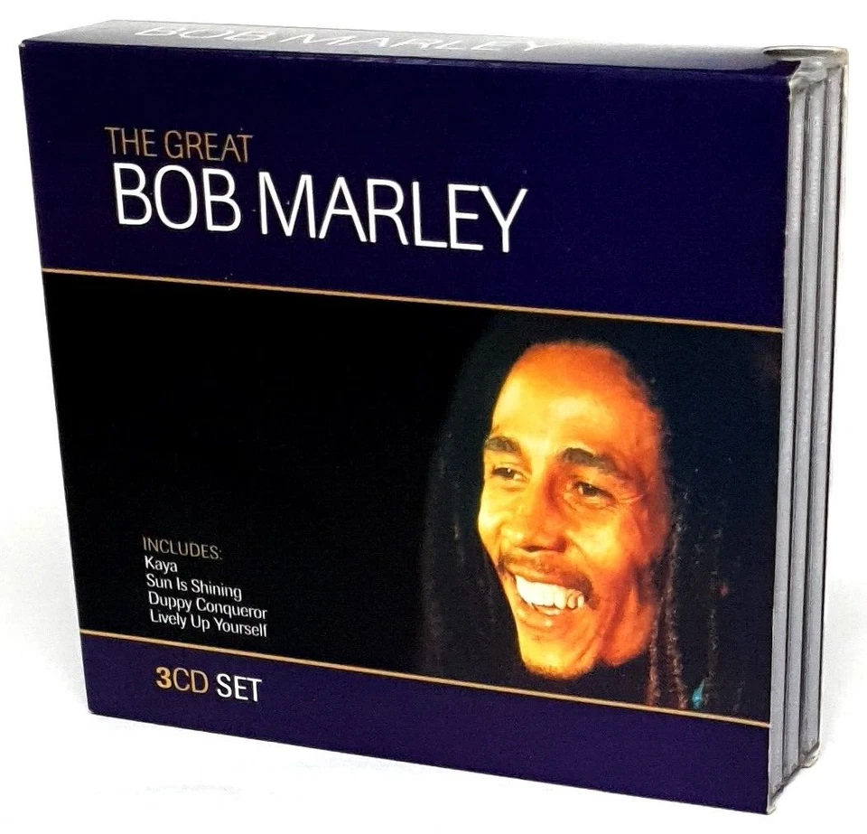 Bob Marley–The Great Bob Marley 3CD Box set 2000 RAJON Australia RXBOX31054 - Image 1 of 1