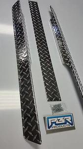EZGO Golf Cart Part Diamond Plate Rocker Panel covers & Kick 1994-2012 TXT USA - Picture 1 of 11