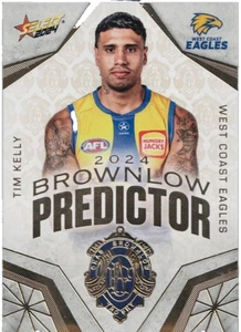 2024 SELECT AFL BROWNLOW GOLD PREDICTOR CARD BPG99 # 087 OF 315 TIM KELLY - Imagen 1 de 1
