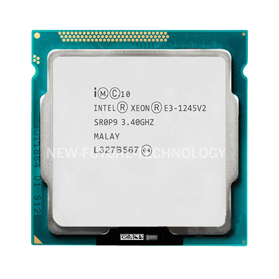 Intel Xeon E3-1245 V2 (CM8063701098602) SR0P9 CPU 3400/3.4GHz LGA 1155 100% work - Image 1 of 1