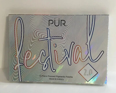 PUR Festival 2.0 eye shadow palette 12 Color Shades Pigment  New - Image 1 of 4