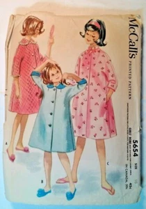 Simplicity 5654 Schnittmuster Unisex Kind Morgenmantel Knopfleiste Größe 10  - Bild 1 von 4