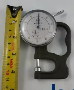 MITUTOYO Dial Thickness Guage JTG-1 Vintage 0.4-0.001" Dual Dials S-2567 SEE PIC - Picture 1 of 6