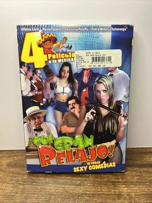 4 Peliculas Que Gran Relajo De Puras Sexy Comedias DVD W/Slipcover  New & Sealed - Image 1 of 4