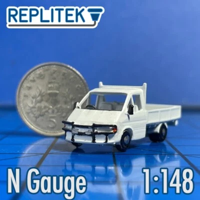 REPLITEK Stärke N 90er Ford Transit Van Kipper/Pickup - weiß