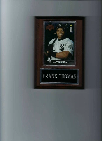 FRANK THOMAS PLAQUE BASEBALL CHICAGO WHITE SOX MLB   C Cover