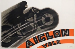 LANCY - AFTER LANCY MOTOCYCLETTE AIGLON FLY - (PEUGEOT) - CIRCA 1927 - Picture 1 of 1