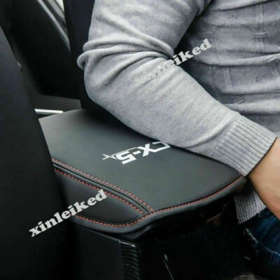 For Mazda CX-5 CX5 2017-2021 PU Armrest Console Pad Cover Armrest Top Mat Liner - Image 1 of 4
