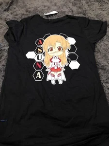 *NEW* Sword Art Online: Chibi Asuna Juniors Large T-Shirt - Picture 1 of 3