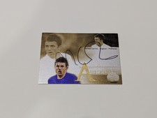 Futera Unique 2012 Michael Carrick Autograph on card Brown 56/60 England