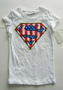 Supergirl Girl Short Sleeve girls t-shirt Size S 6-6X NWT (P) - Picture 1 of 2