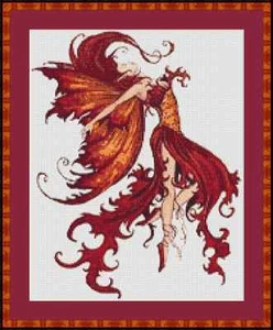 Autumn Fairy Beautiful Cross Stitch Kit - Picture 1 of 2