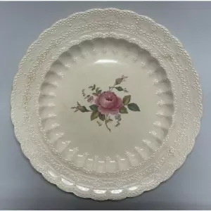 Vintage Spode's Jewel Billingsley Rose Serving Plate Old Pink Mark 13" - Picture 1 of 5