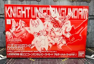 Bandai Legend BB Knight Unicorn Gundam Beast Mode Ultimate Batter Ver. Exclusive - Picture 1 of 6