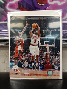 Ben Gordon Chicago Bulls Signed Autograph 8 x 10 Photo JSA COA - Picture 1 of 3