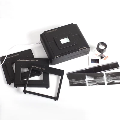 Digital Film Scanner Light Box for Photo Slide 120 135 4X5 Film Negative viewer - Image 1 of 4