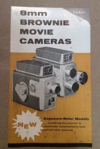 Folleto de cámara de película Brownie de 8 mm 1950-ish INVAD18 - Imagen 1 de 4