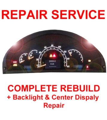 Mercedes W220 S-Class S430 S500 S600 Speedometer Instrument Gauge Cluster REPAIR - Image 1 of 2