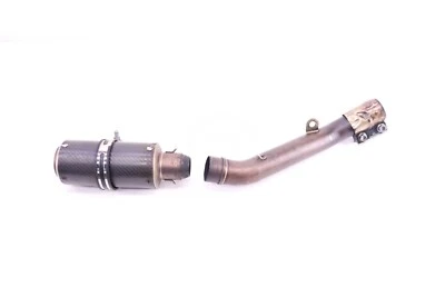 2016 13-16 KAWASAKI NINJA Z800 TUBO SILENCIADOR DE ESCAPE DE FIBRA DE CARBONO SLIPON K261 - Imagem 1 de 4