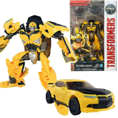 Transformers Bumblebee Last Knight Premier Edition Action Figure Hasbro Official - Image 1 of 4