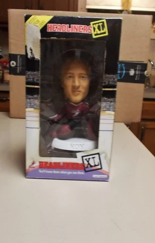 PATRICK ROY HEADLINERS XL LIMITED EDITION ACTION FIGURE NHL COLORADO AVALANCHE Cover