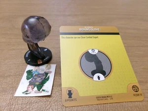 =HeroClix DC WAR OF LIGHT Boxing Glove Black R208.10 with card = - Picture 1 of 1
