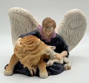 1999 Angels Collection Archangel/Lion & Lamb United Design 396/7500 AA-184 Rare - Picture 1 of 11