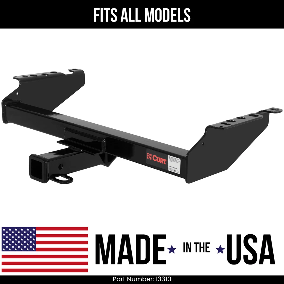 Сцепное устройство для прицепа 1997 Ford F250 HD подходит для всех моделей буксировочный приемник Curt 6K 2 дюйма новое - Изображение 1 из 1