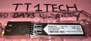 Gigamon FCLF8522P2BTL-GM SFP-501 1000BASE-T 100m RJ45 SFP copper Transceiver - Picture 1 of 1