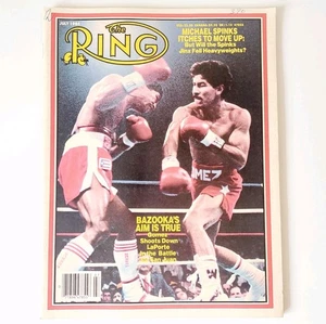 THE RING MAGAZINE * PUERTO RICO * JUAN LaPORTE vs. WILFREDO GOMEZ * BOXING 1984 - Picture 1 of 11