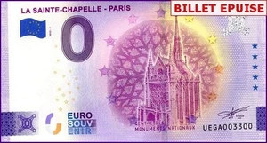 ***N°003300*** TRES RARE N° PALINDROME / 0 € SCHEIN / BILLET 0 € / UEGA 2022-1 - Picture 1 of 1