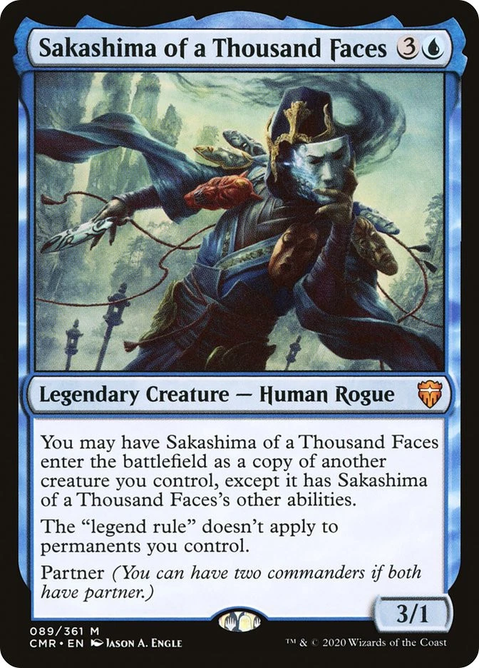 MTG Sakashima of a Thousand Faces  - Commander Legends #089 - Image 1 of 1