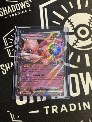 Mint Team Rocket's Mewtwo ex 081/182 - Pokemon Sv10: Destined Rivals  Holo - NP - Image 1 of 2